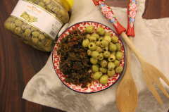 Cekırdeksız Halhalı Yesil Zeytin 800 Gr